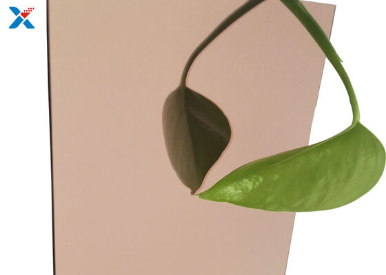 ซื้อ CE SGS ISO9001 แผ่นกระจกอะครีลิค Rose Gold กำหนดเองตัด online manufacture