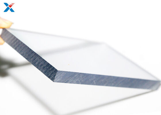 แผ่นโพลีคาร์บอเนตใส 4 มม. งานฝีมือ DIY พลาสติกขัดเงาสองชั้น